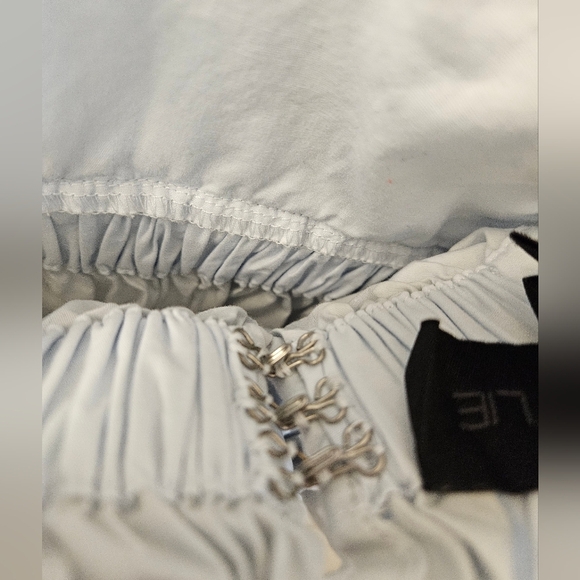 KENDALL AND KYLIE WOMENS Blue CROP TOP  XS adjustable straps - Picture 6 of 6